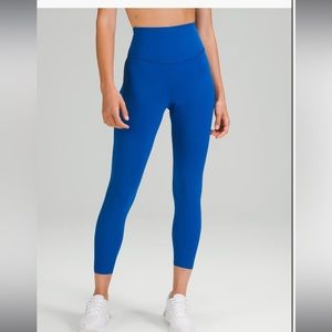 Base Pace High-Rise Tight 25" - Symphony Blue